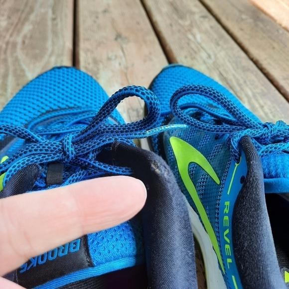 UIB Brooks Revel Methyl Blue Running Shoe athletic shoes 1102601D433 size 11.5 - Picture 12 of 15